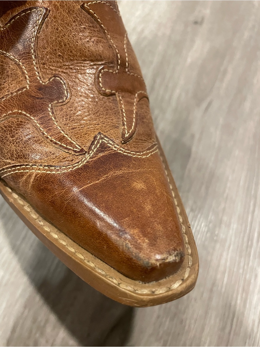 Durango Brown Leather Slip-On Western Mules - Picture 7 of 10